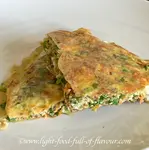 Rice paper omelette