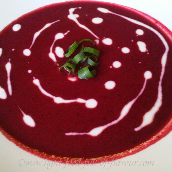 Asian-Style Beetroot Soup