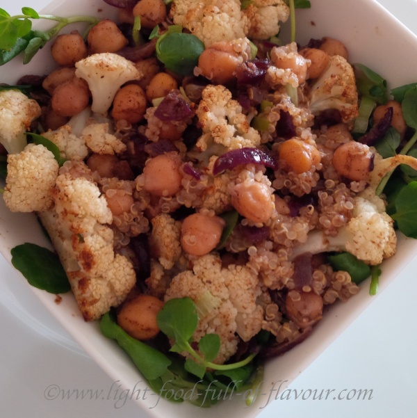 Oven-Roasted Cauliflower Salad