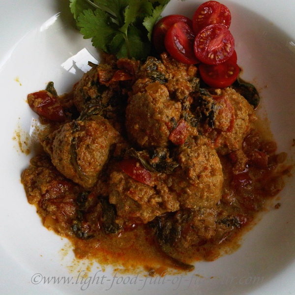 Lamb Kofta In A Tomato Sauce