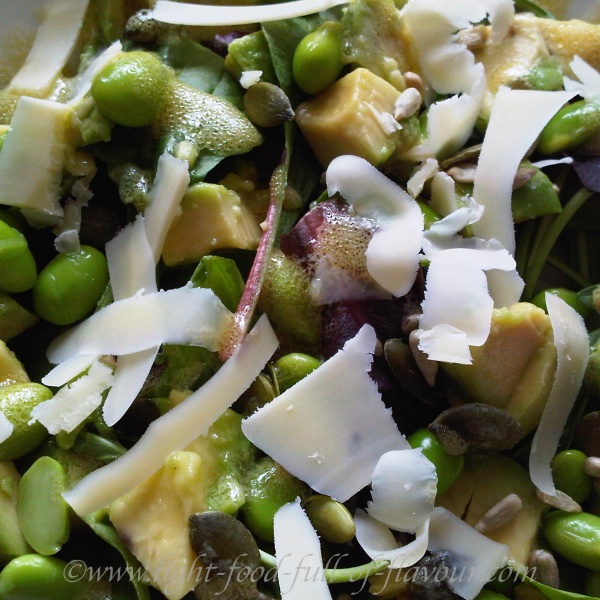 Avocado And Soybean Salad