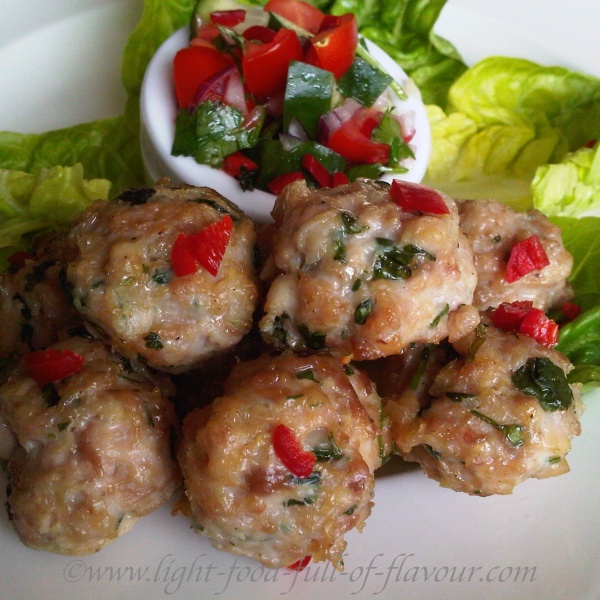 Vietnamese Chicken Meatballs