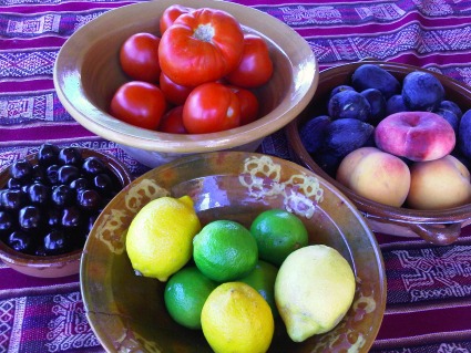 Beautiful and healthy fruit and vegetables