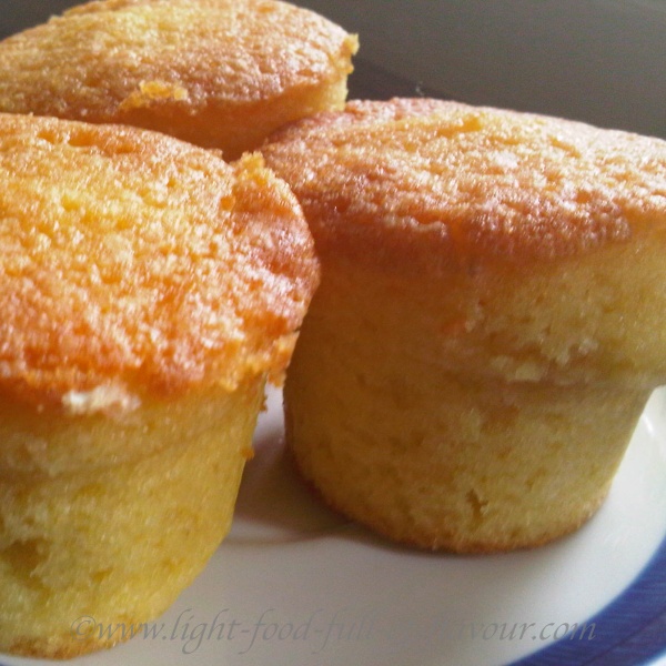 Almond Lemon Drizzle Cakes