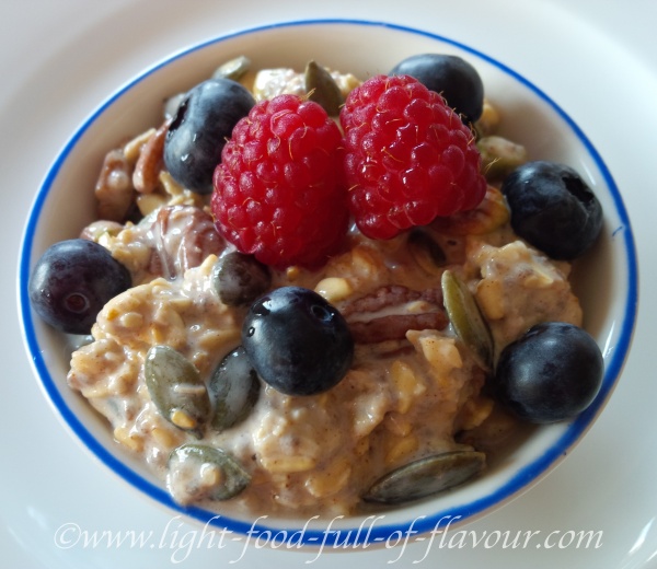 Bircher Muesli With Nuts And Seeds.