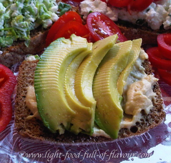 Breakfast bread toppings