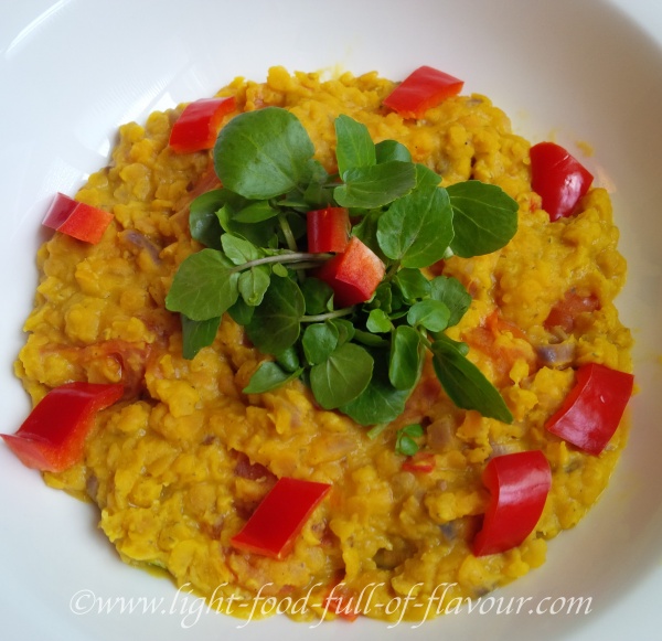 Red Lentil Coconut Dhal