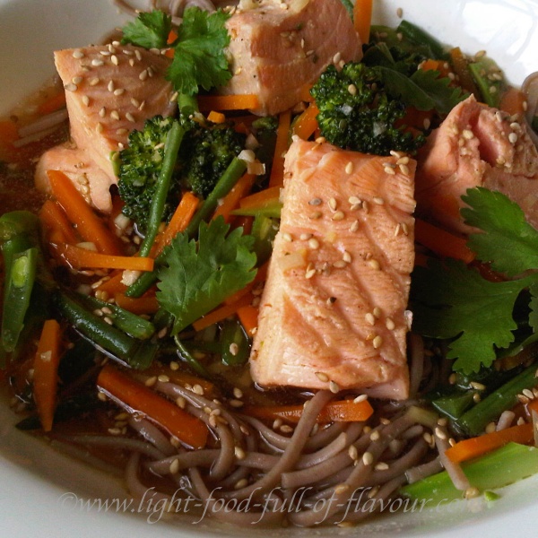 Salmon and Noodles