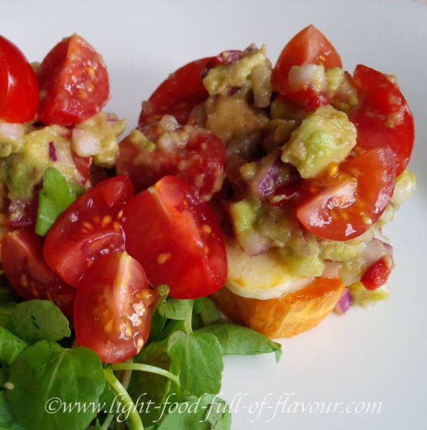 Sweet Potato and Halloumi Stacks With Guacamole