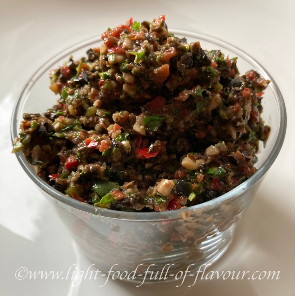 Olive and Pepper Dip - Tapenade