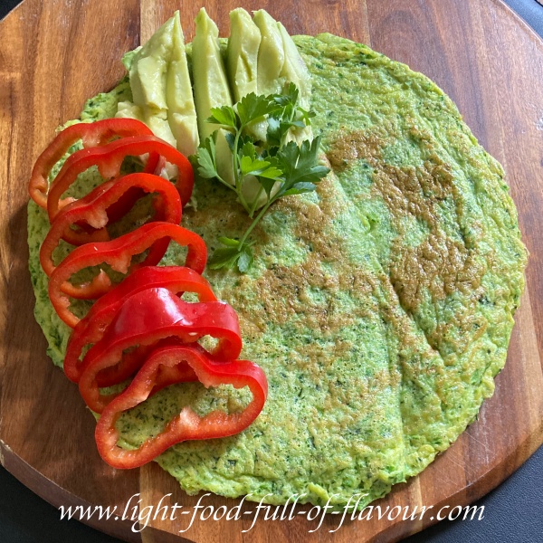 Broccoli And Parmesan Omelette