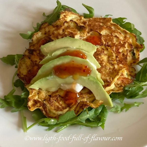Cottage cheese and sweet potato pancakes